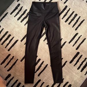 ALO faux leather legging